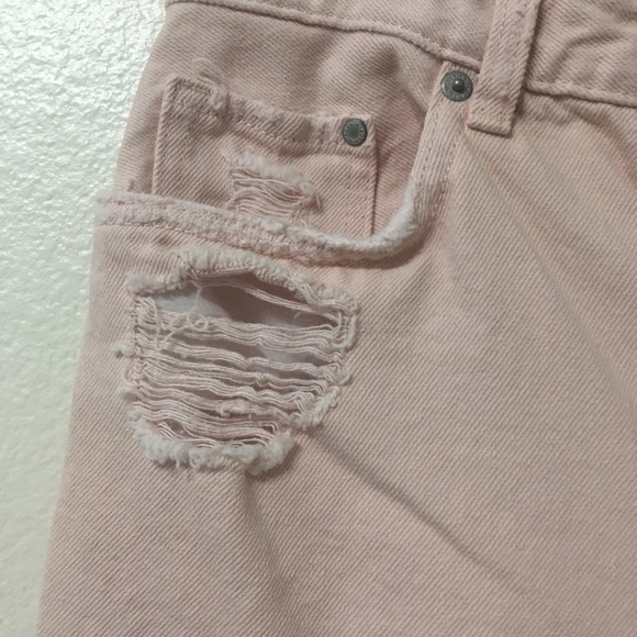 Pink Boyfriend Low Waisted 26 - New Worn - Picture 2 of 8